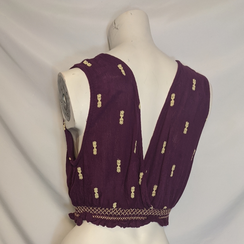 Intimately free people | purple with gold top | XS - Picture 4 of 7